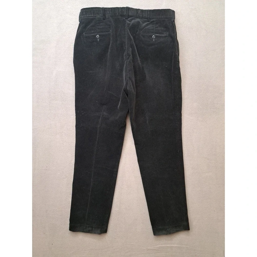 Polo Ralph Lauren Andrew Pants Men’s Size 38 x 32 Black Corduroy Chino - Picture 7 of 10